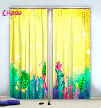 Шторы Сирень