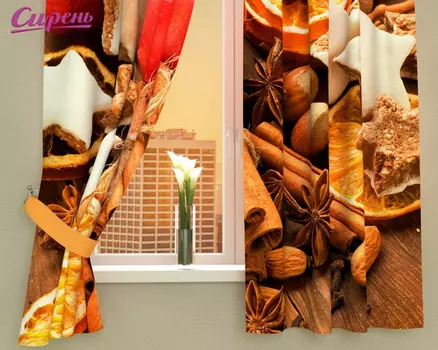 Шторы Сирень