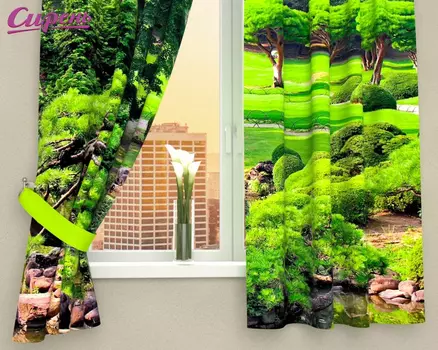 Шторы Сирень