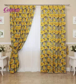 Шторы Сирень