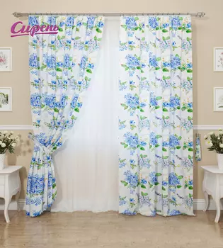 Шторы Сирень