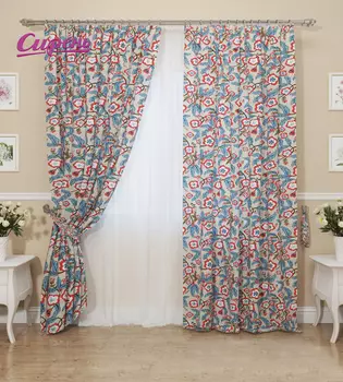 Шторы Сирень