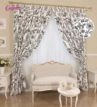 Шторы Сирень