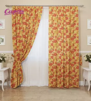 Шторы Сирень