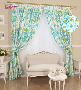 Шторы Сирень