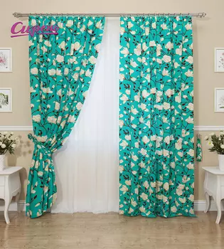 Шторы Сирень