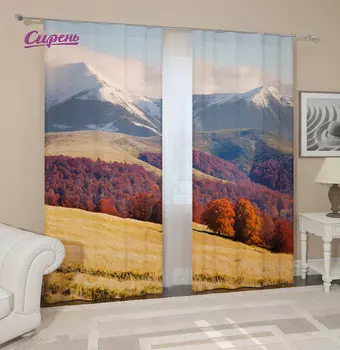 Шторы Сирень