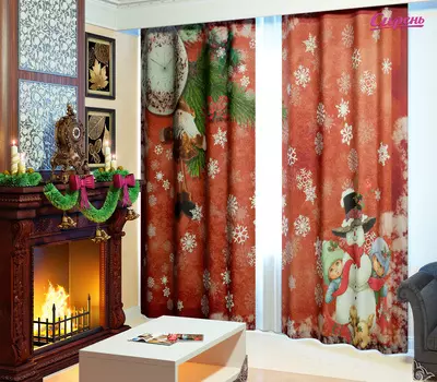 Шторы Сирень