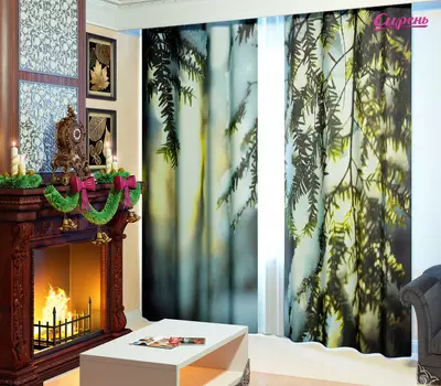 Шторы Сирень