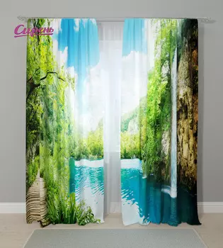 Шторы Сирень