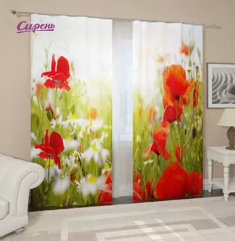 Шторы Сирень