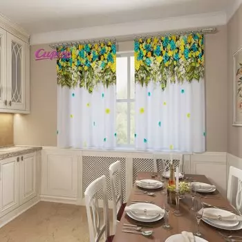 Шторы Сирень