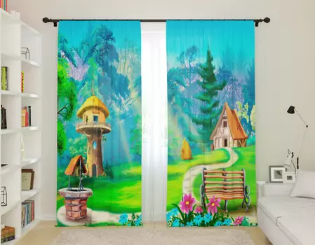 Шторы Сирень