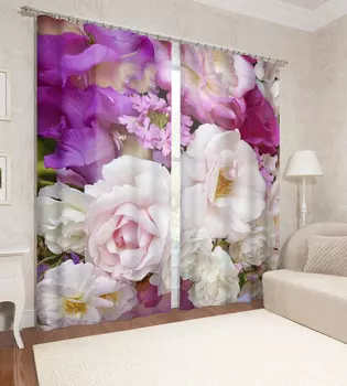 Шторы Сирень