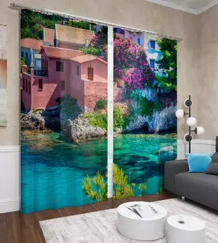 Шторы Сирень