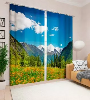 Шторы Сирень