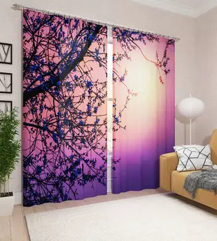 Шторы Сирень