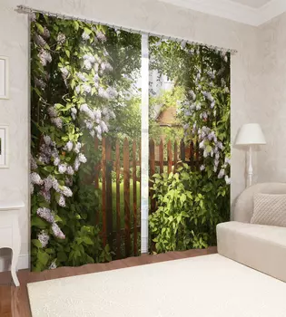 Шторы Сирень