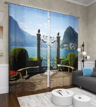 Шторы Сирень