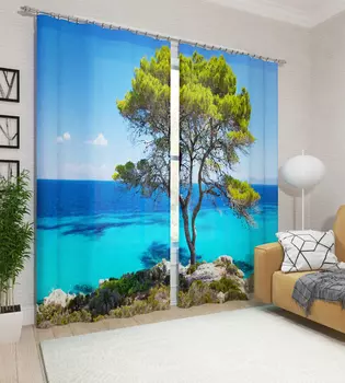 Шторы Сирень