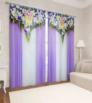 Шторы Сирень