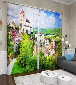 Шторы Сирень