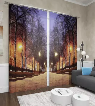 Шторы Сирень