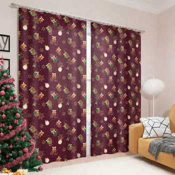 Шторы Сирень