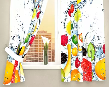 Шторы Сирень