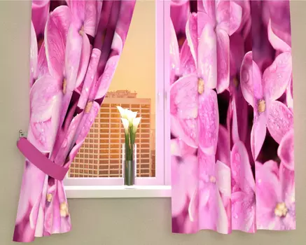 Шторы Сирень