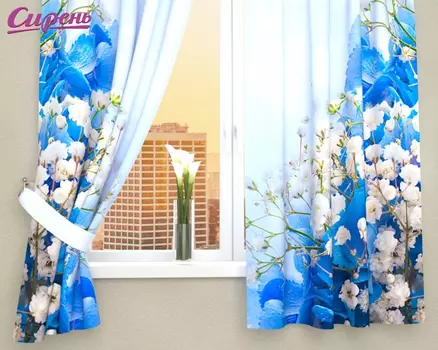 Шторы Сирень