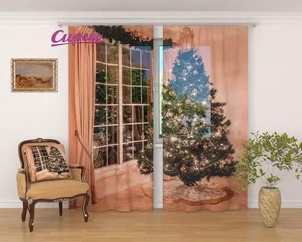 Шторы Сирень