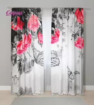 Шторы Сирень