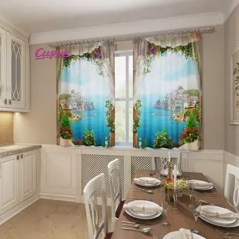 Шторы Сирень