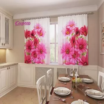 Шторы Сирень