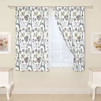 Шторы Сирень