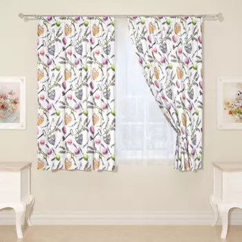 Шторы Сирень