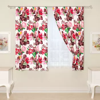 Шторы Сирень