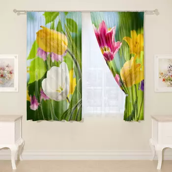 Шторы Сирень