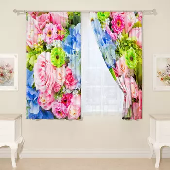 Шторы Сирень