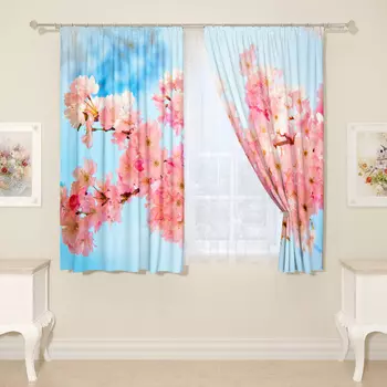 Шторы Сирень