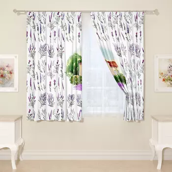 Шторы Сирень