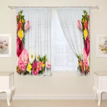 Шторы Сирень