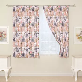 Шторы Сирень