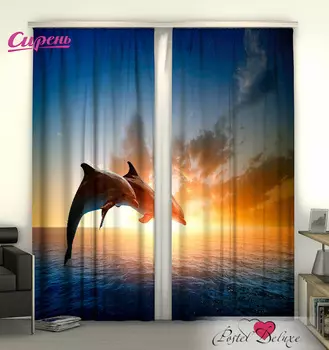 Шторы Сирень