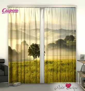 Шторы Сирень