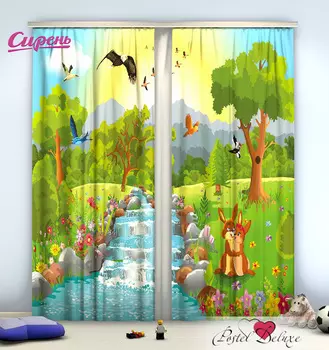 Шторы Сирень