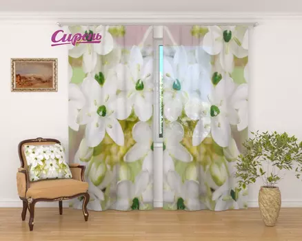 Шторы Сирень