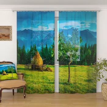 Шторы Сирень