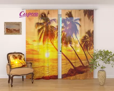 Шторы Сирень